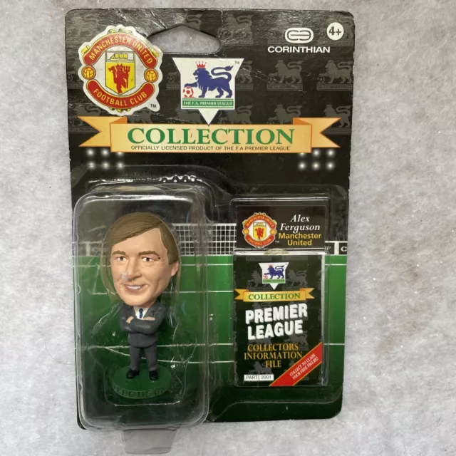 SOCCERSTARZ MANCHESTER UNITED ALEX FERGUSON FOOTBALL FIGURES MODEL TOY  FIGURINE