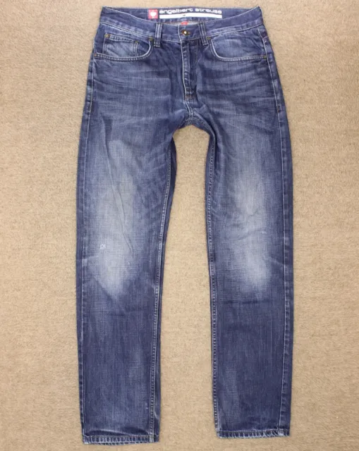 Herren Jeans ENGELBERT STRAUSS Winter Gr. 31/32 100% DENIM °e998