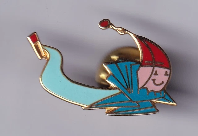 Pin's Grenoble 05/02/92 Etape Flamme Jeux Olympique JO Albertville 1992