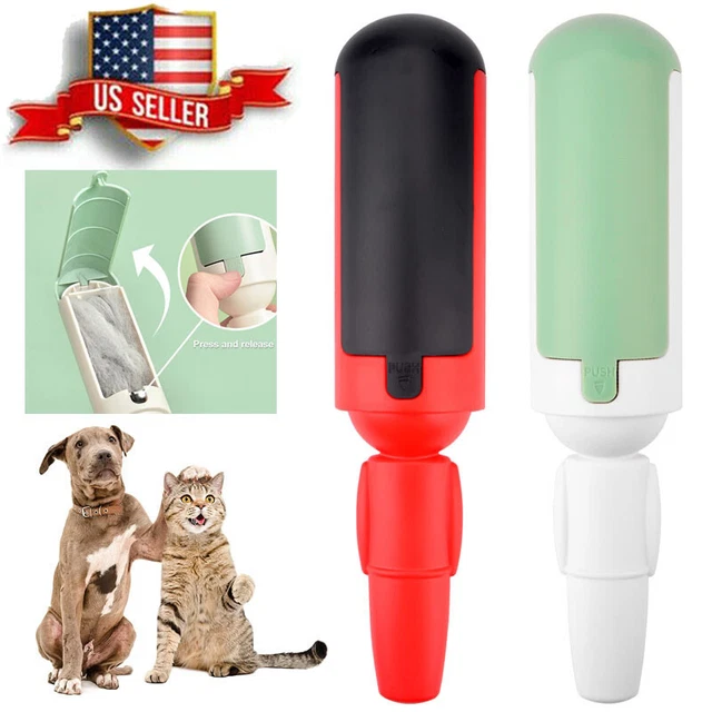 Pet Hair Lint Remover Sofa Cloth Lint Cleaning Brush Dog Cat Fur Roller  US