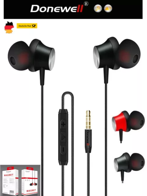 Super Bass Turbine Metall Kopfhörer In-Ear Headset Ohrhörer mit Mikrofon Beats