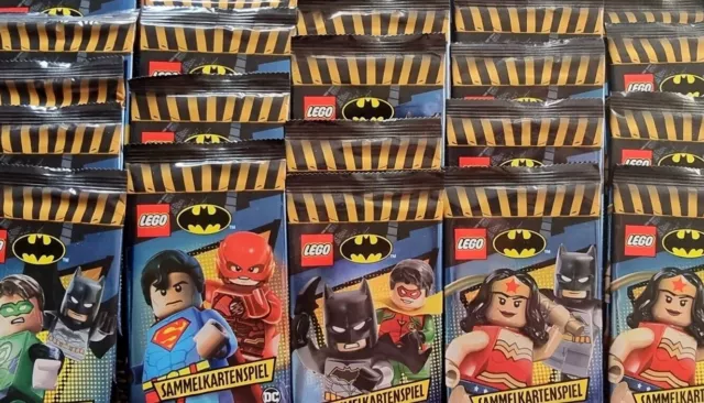 LEGO® Batman Trading Card Cards Game 20 Booster = 100 Karten Joker Robin Flash