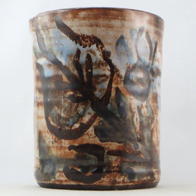 CÉRAMIQUE VASE ROULEAU Ancien BORIS KASSIANOFF VALLAURIS 50 blin/capron