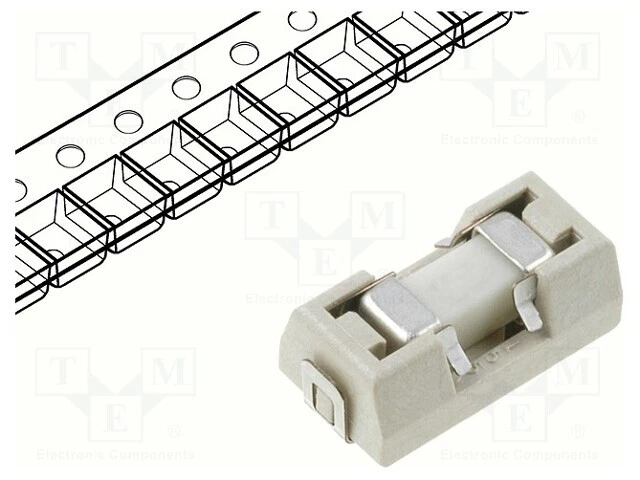 Sécurité : Schmelz 125VAC 125VDC SMD 5A Super Rapidement Céramique 0154005.DR