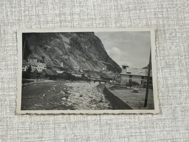 Foto Anni 30 CAVE DEL PREDIL (Raibl) Agosto 1934 Alpi Giulie