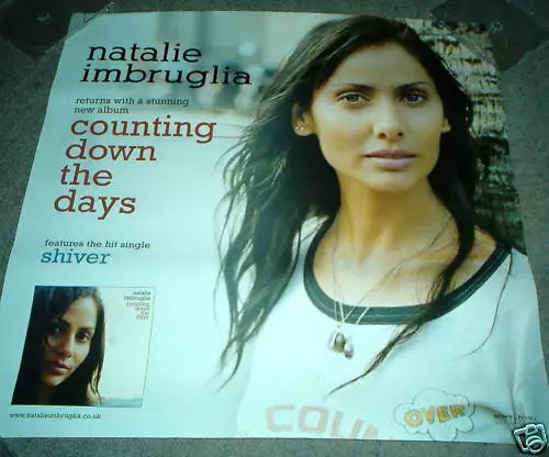 NATALIE IMBRUGLIA Counting Down The Days PROMO Display POSTER