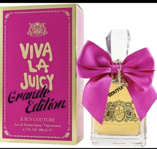 Juicy Couture Viva La Juicy Grande Edition Eau de Parfum JUMBO 6.7 oz NIB SEALED