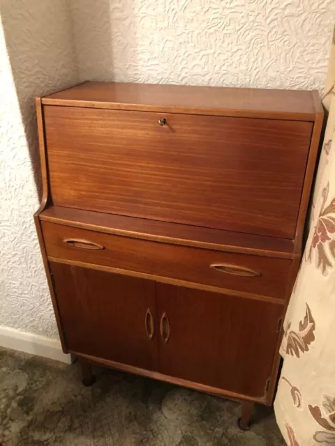 Vintage Jentique Mid Century Teak Bureau