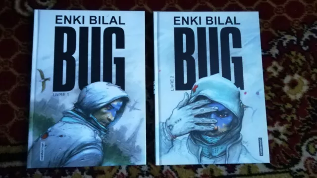 BD BUG Tome 1 et 2 Enki Bilal Casterman TTBE