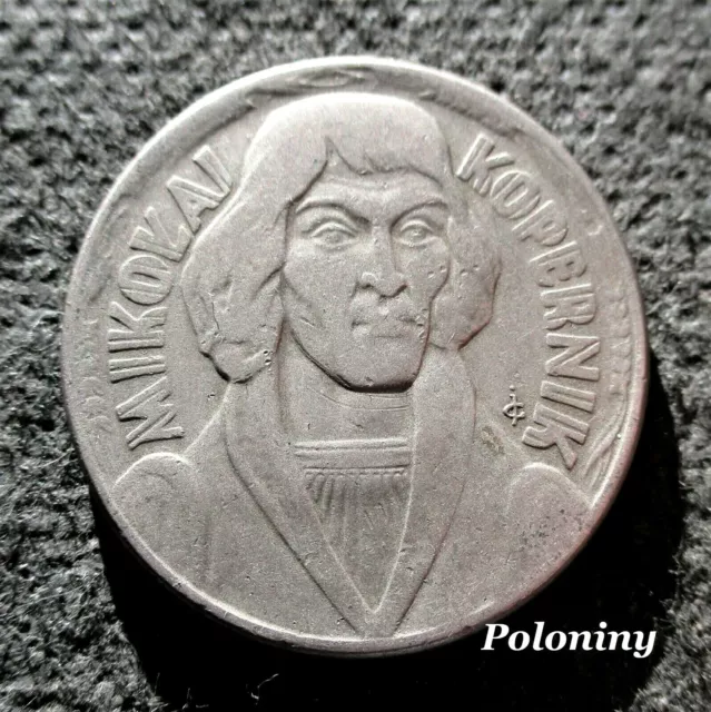 Old Coin Of Poland 10 Zloty 1959 Mikolaj Kopernik (Nicolaus Copernicus)