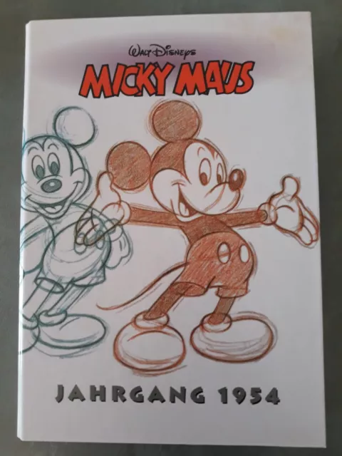 Micky Maus Reprint Kassette 5 Jahrgang 1954 komplett mit Zertifikat u. Zeitung