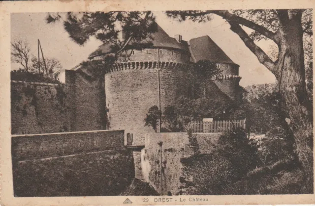 Cpa Brest Le Chateau