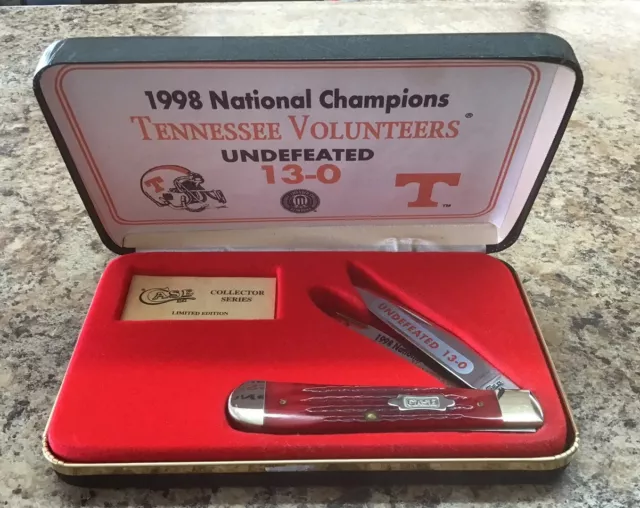 Case Knife Tennessee Volunteers 1998 National Champions, Undefeated 13-0 ; #450