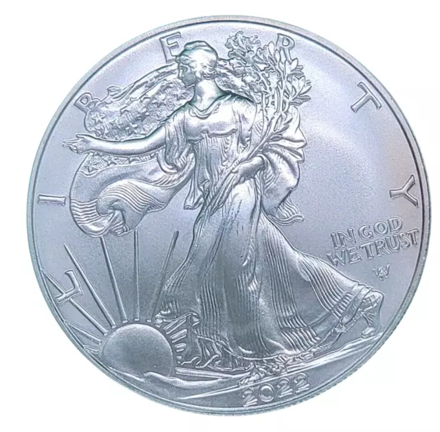 American Eagle 1 oz Silber  999 2022  USA One Dollar   ST