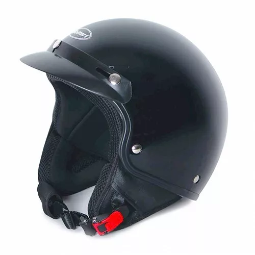 Casco Taglia L per Scooter Moto Quad Vespa Omologato modello Jet Nero opaco