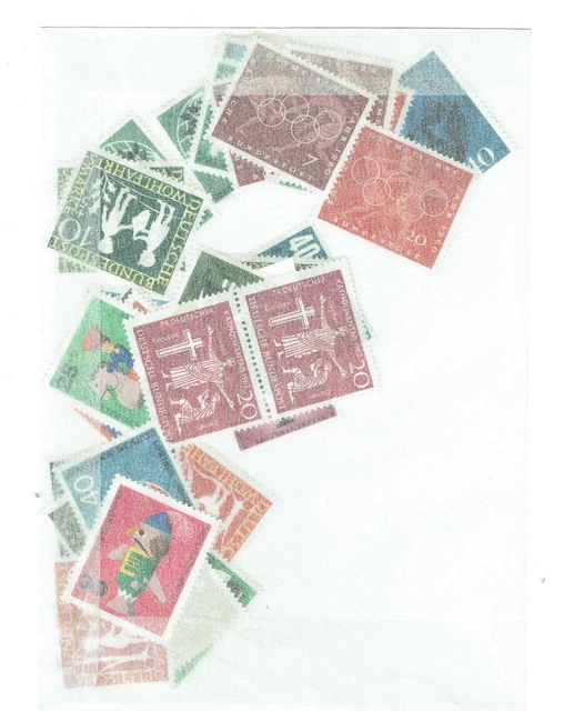Posten BRD ca. 1960
