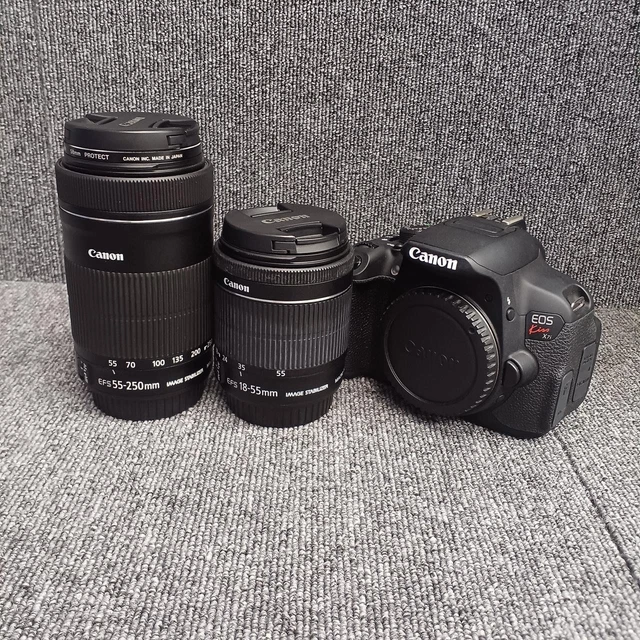 CANON EOS KISS X8I Double Zoom Kit £433.22 - PicClick UK