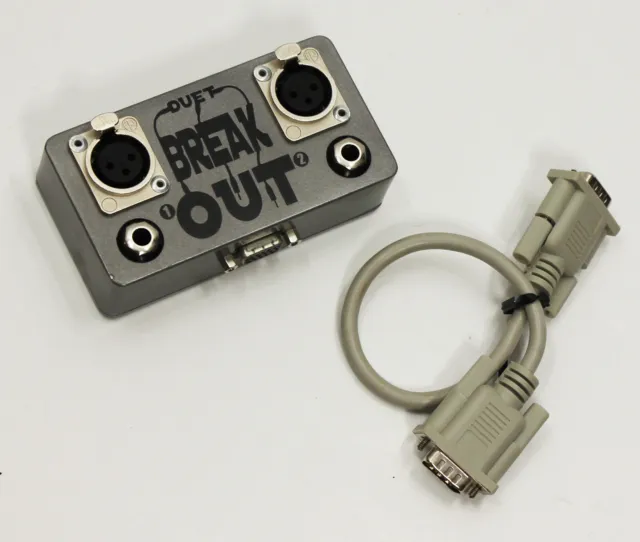 TSoundPro Apogee Duet Break Out Box XLR 1/4" Steel Construction With Cable