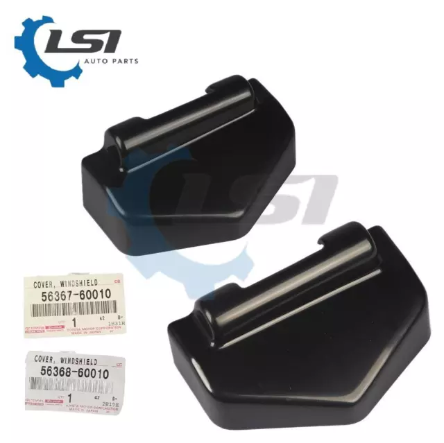 GENUINE Toyota LandCruiser 70 75 series Ute Folding Windscreen Hinge Cover Set