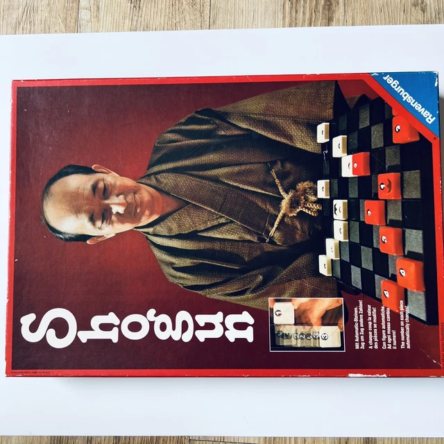 Shogun Spiel - Vollständig Groß 1979 Ravensburger Vintage Brettspiel Taktik 70er