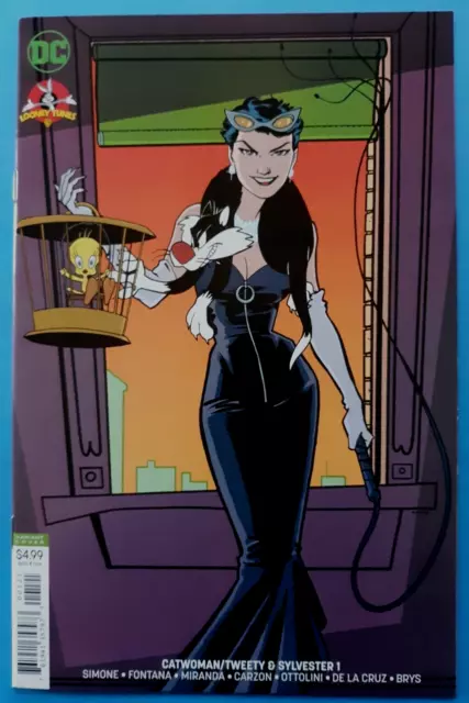 Catwoman Tweety & Sylvester Special #1 (2018 Dc) Jarrell Variant *Free Shipping*