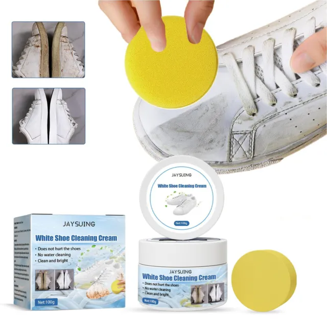 Multipurpose Cleaning Cream White Shoe Cleaner Stain Removal Decontamination