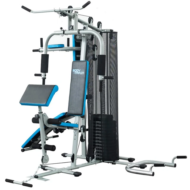 BodyTrain HG470 - 3 Station Home Multi Gym with 66kg Weight Stack