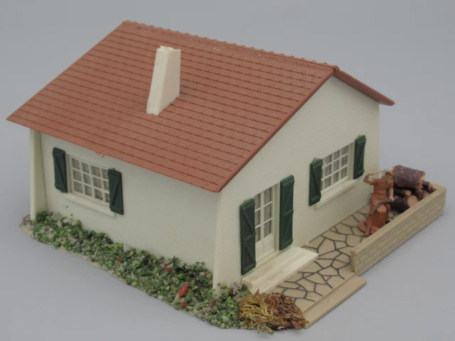 Maquette Villa Landaise Jouef échelle HO - Vintage, Occasion, Référence 1970