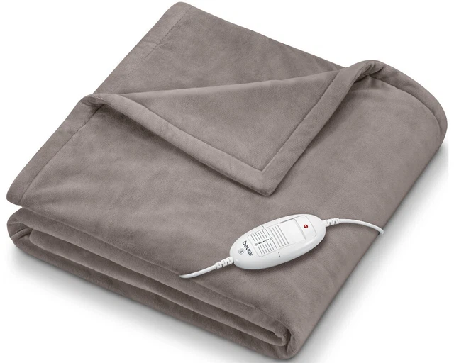 *Aussteller* Beurer HD 75 kuschelige Heizdecke 6 Temperaturstufen 180 x 130 cm
