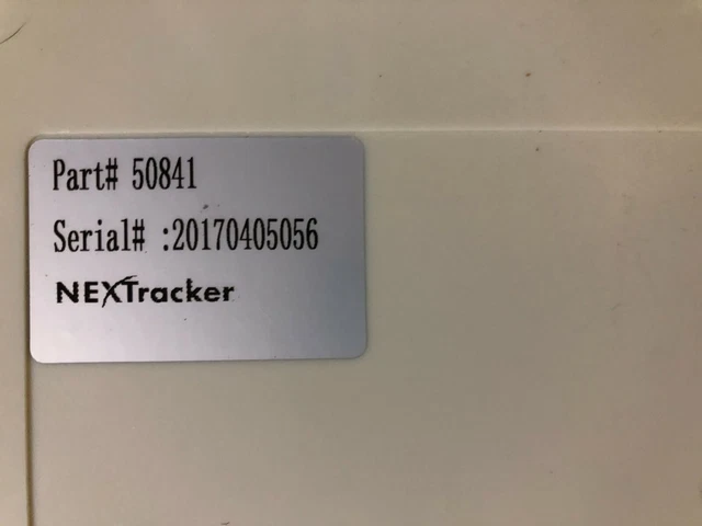 NEXTRACKER NX HORIZON Station Météo Contrôle Boîte Modèle 50841 EUR 600 ...