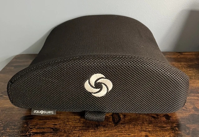 Samsonite Lumbar Pillow Cushion Support  Lower Back Comfort Memory Foam (Bin AB) 2
