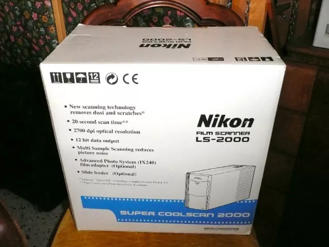 film scanner Nikon Coolscan LS 2000 dia diapositive pellicola photo negativi