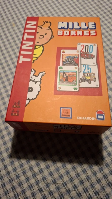Jeu Mille Bornes Tintin édition 2011 – Casterman – Rare – Très Bon état