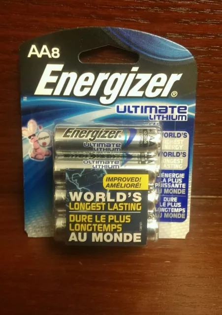 12 Energizer Ultimate Lithium AA Batteries Exp 2041 TWO - 6 Count Packs  Double A
