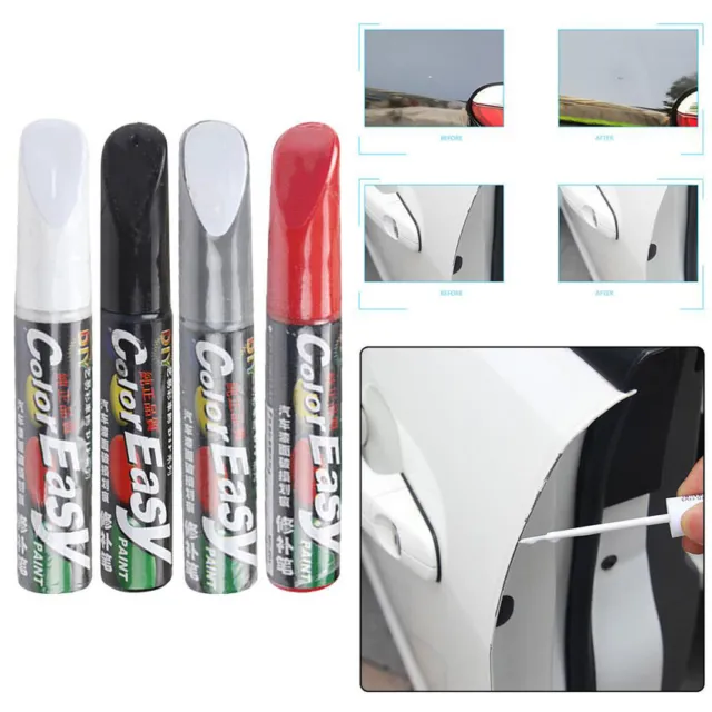 1PC Car Paint Repair Pen White Clear Scratch Remover Touch Up Pen Accessories