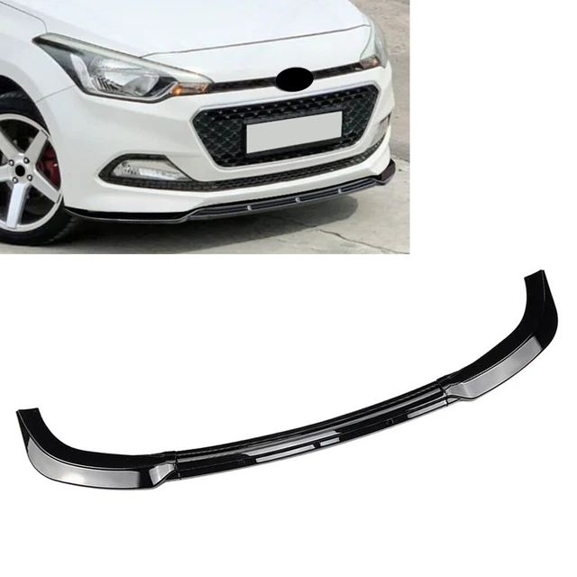 SCITOO 3-Piece Front Bumper Lip – Glossy Black ABS For 2015-2017 Ford Mustang