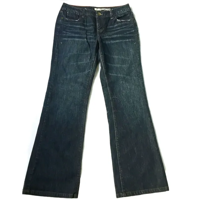 DKNY Jeans dritti a vestibilità regolare Donna Blu Denim Taglia (8) W30 "X L31"