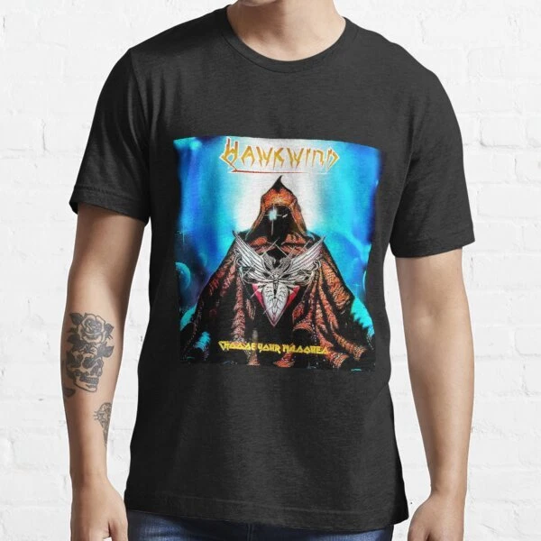Choose Your Masques T-Shirt Hawkwind Space Ritual Warrior On The Edge Of Time