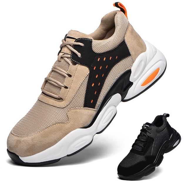 MENS WOMENS SAFETY TRAINERS WORK LIGHTWEIGHT STEEL TOE CAP BOOTS - Foto 8