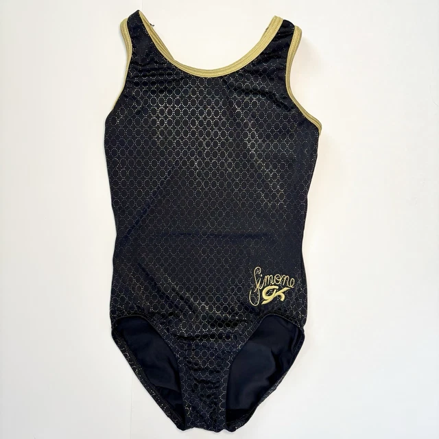 danzinatta leotardo negro para ballet