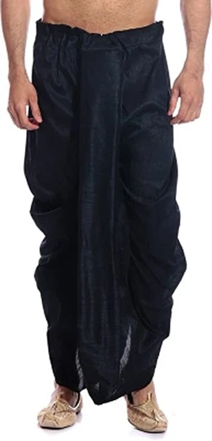 Solid Men's Ethnic Dhoti Special Pooja Wedding  Length 42 inches  indian Dhoti