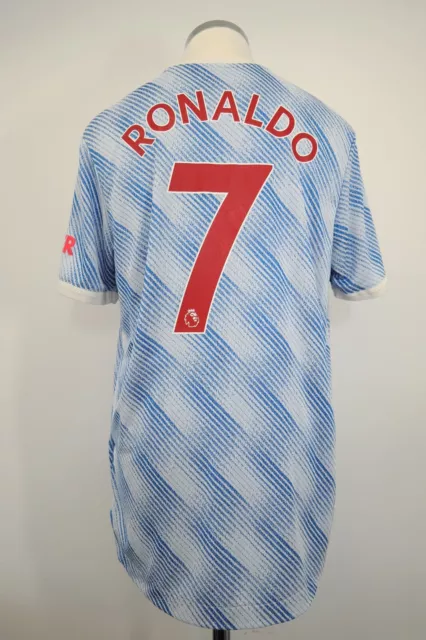 Manchester United Away Authentic Player Shirt Large 2021/2022 RONALDO 7