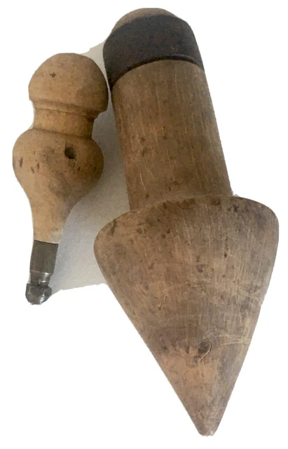 TÊTE DE HACHE en fer massif forgé à la main antique des années 1850