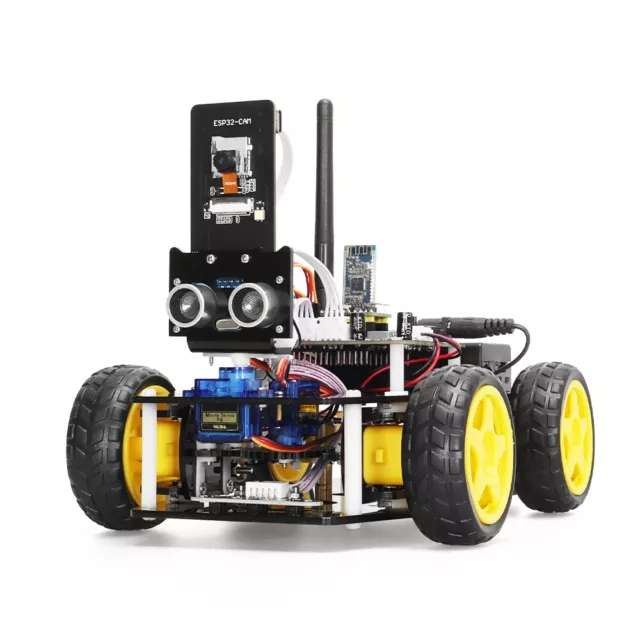 Automation Robot Car Kit for Programming Combining with Electronics Educational