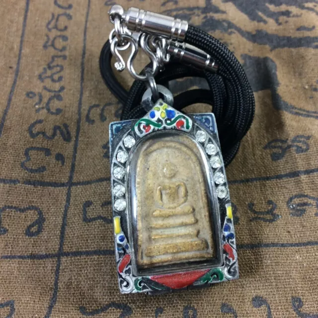 Phra Somdej Toh Wat Rakang Necklace Pendant Magic Power Talisman Rare Amulet G1