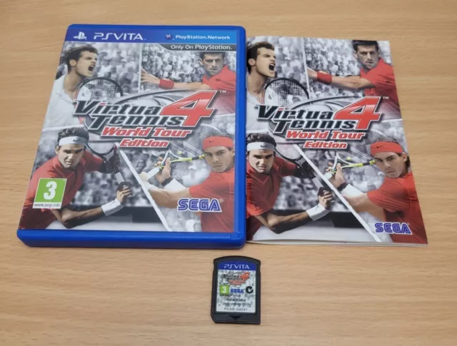 Virtua Tennis 4 World Tour Édition Ps Vita Excellent État!