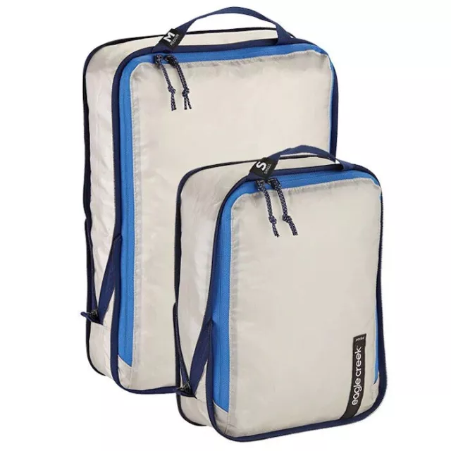 NEW-Eagle Creek Pack-It Compression Isolate Aizome Blue Set Of 2