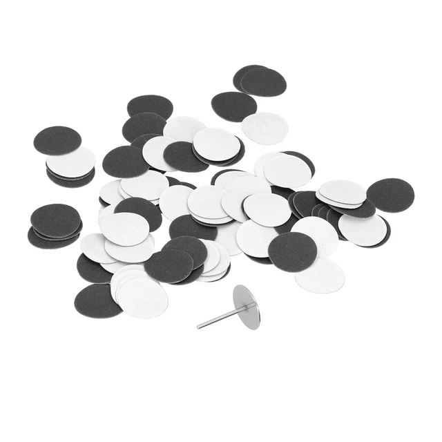 (100 Pièces))Carnaval Commerçant Disques Abrasifs Pour Dissolvant De