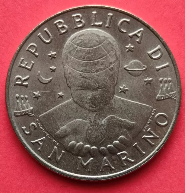 Moneta Repubblica San Marino , da 200 lire del 1996