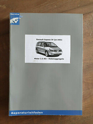 - Werkstatthandbuch Reparaturanleitung CD 02-10 Renault Espace IV Typ JK 